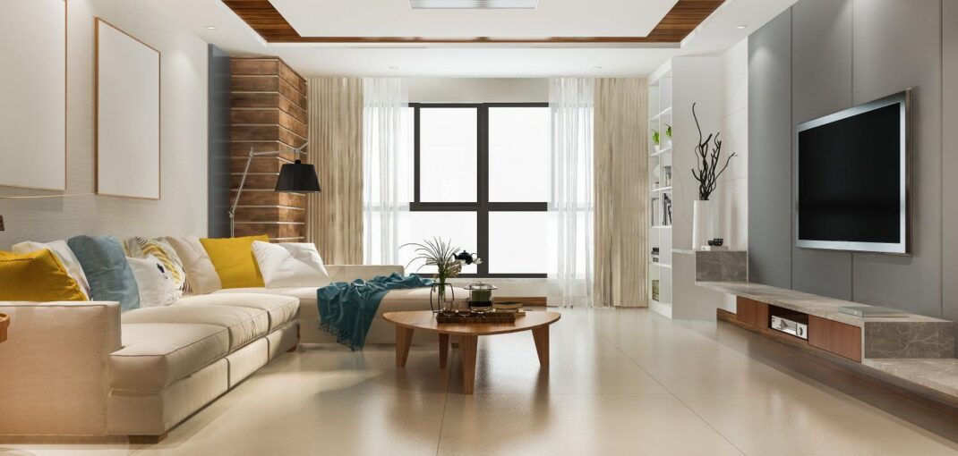 interior elements of a bedroom