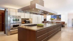 Modern island modular kitchen design for open-plan Kottayam homes