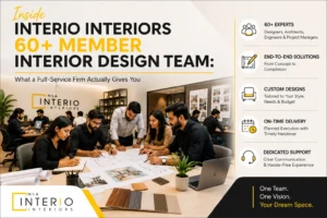 Inside Interio Interiors 60+ Member Interior Design Team: What a Full-Service Firm Actually Gives You